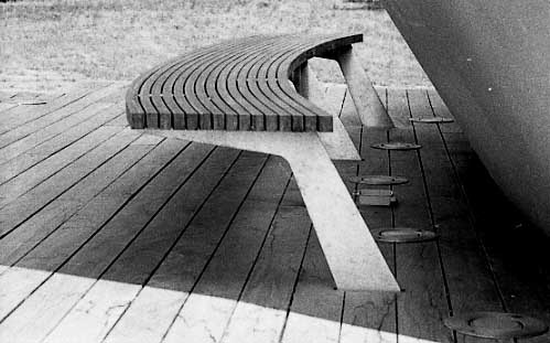 A bench on the Heilmaier stage